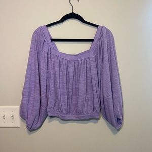 Free People Square Neck Long Sleeve